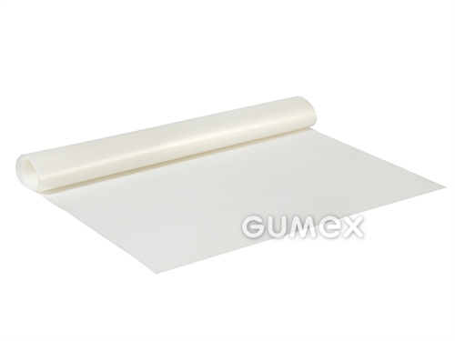 Fólie pro kancelářskou galanterii 843 D, tloušťka 0,15mm, šíře 1300mm, délka 35m, 85°ShA, desén D17, PVC, +5°C/+40°C, bílá